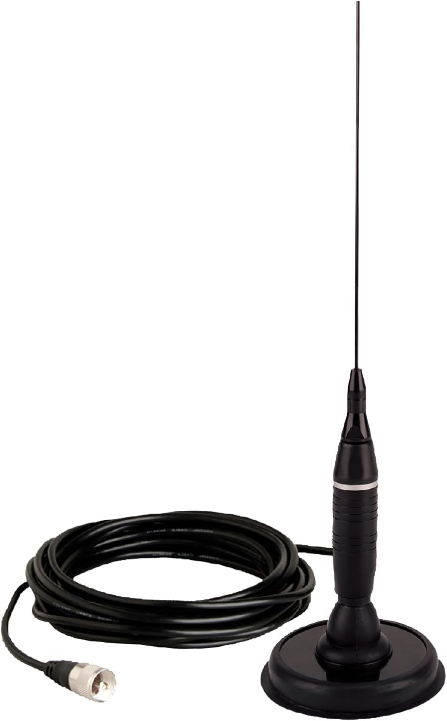 Cobra HGA 1500 Hga1500 36 Inch Magnetic Mount CB Antenna Heavy Duty Magnet, for use In Cars, SUVs Recreational Vehicles 300 Watt Power Handling Capability (Copy)