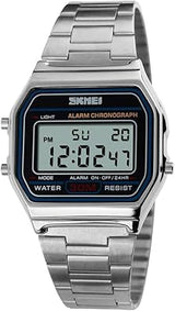 SKMEI Fashion 5Bar Waterproof Digital Wristwatch military Chronograph Date Week Sport Watches (OPEN BOX)