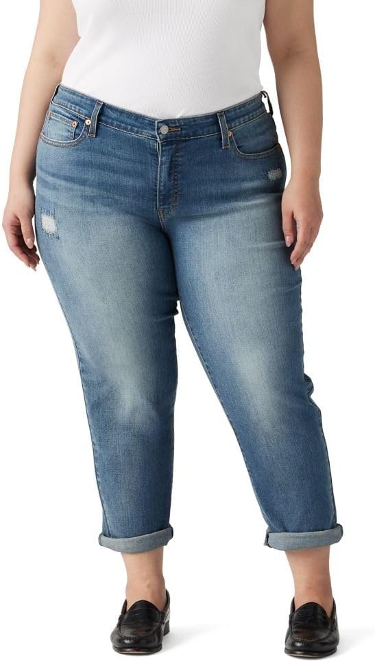 Levi's Women's New Boyfriend Jeans - Driving Away - 14W