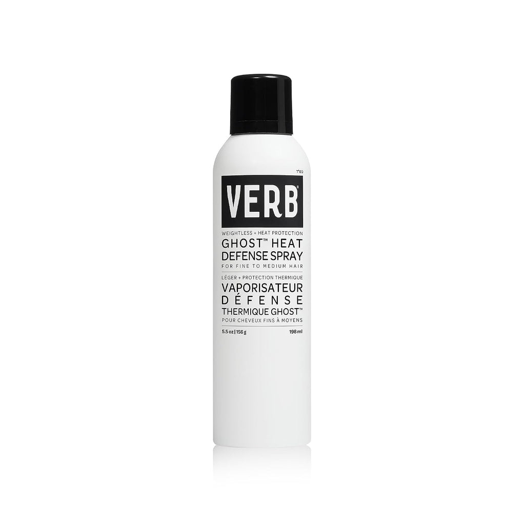 VERB Ghost Heat Defense Spray | Fine Hair Weightless Heat Protectant | 5.5 Oz.