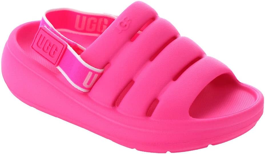 UGG  K Sport Yeah Sandal Kids Sandal -Hot Pink ( Kids Size: 13)