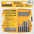 Dewalt DW2161 21 Piece Tough Case Power Bit Set  Bundle of 5