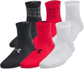 Under Armour Unisex Youth Essential Quarter Socks 6 Pack