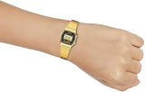 Casio Women's Vintage LA670WGA-1DF Daily Alarm Digital Gold-tone Watch(OPEN BOX)