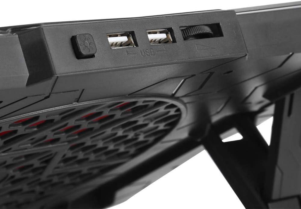 MARVO FN-40 RGB Laptop Cooler Cooling Pad, Supports Up to 17 inch