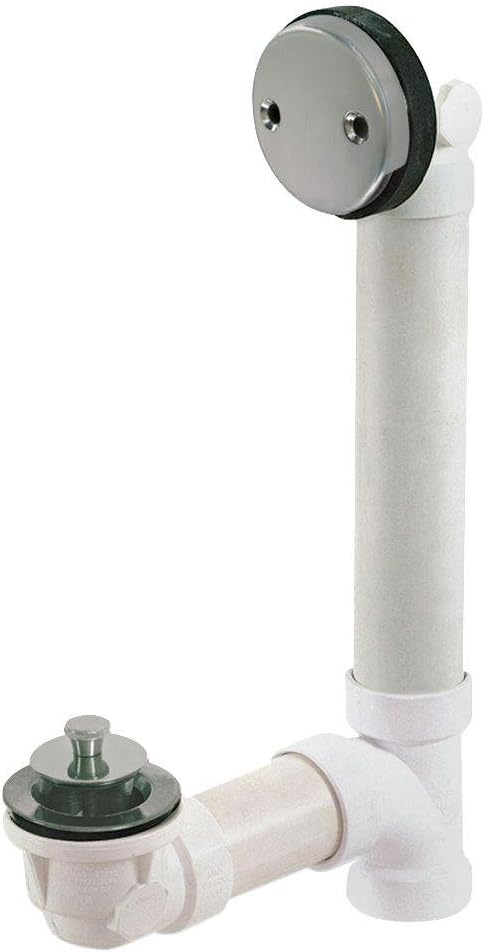 Eastman 35296 Lift and Lock Two-Hole PVC Bath Waste Kit, 1-1/2 inc