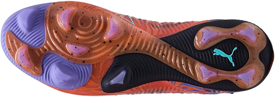 PUMA Men's Future 8 Ultimate Creativity Firm Ground Soccer Cleats - Orange - (Size: 9)