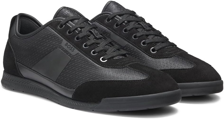 BOSS Men's Boss Nitan Nymn 10277929 Trainers Low-Profile Trainers- Sizes: 7,8,& 9