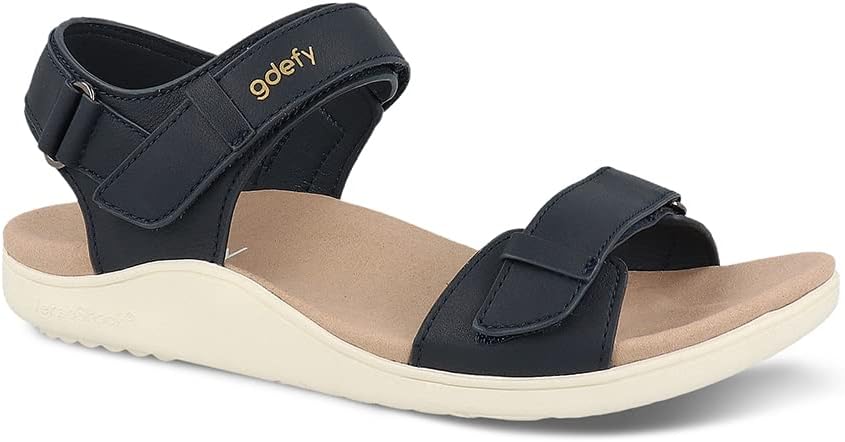 g-defy by Gravity Defyer | Women's Hilnor Leather Sandals