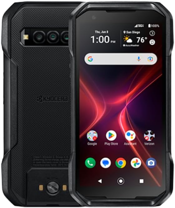 KYOCERA DuraForce PRO 3 E7200 Verizon 128GB Black 5G Smartphone