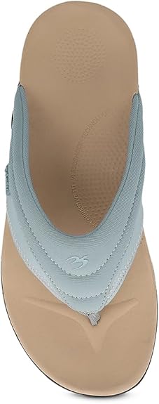 Gravity Defyer Women's GDEFY Kinor | Water Resistant Flip Flops | VersoShock Proven Performance | Orthotic Stress Recovery Outdoor Sandals Size: 8W