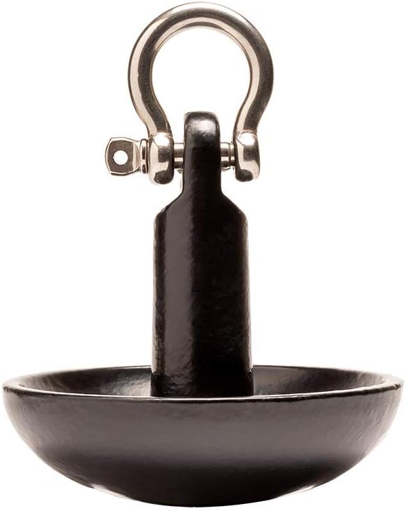 Newport Premium 15lb Mushroom Anchor Kit w/Bag, Rope, Buoy, & Stainless Hardware