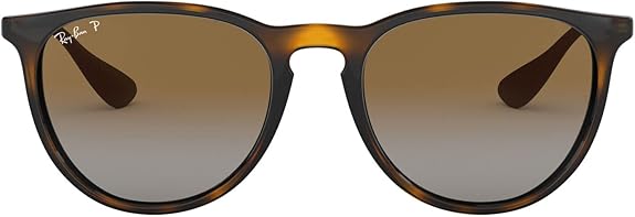 Ray-Ban RB4171 Erika Round Sunglasses - Light Havana/Gradient Brown