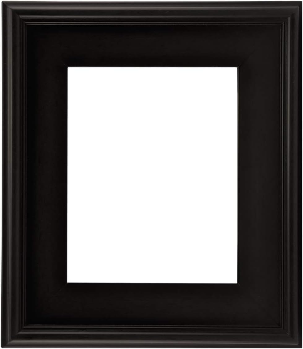 Creative Mark Plein Air Style Frame, Black, 20x24-2.75" Wide Moulding with 1/2" Rabbet Depth, Open Back W/O Glazing, Glass,Museum Quality, For Art Panels, Stretched Canvas, Pictures & More