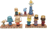 Enesco Peanuts Mini Nativity Scene (Full Set) by Jim Shore , 7.5 Inch, Multicolor