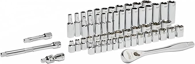 MLW48-22-9008 RATCHET & Socket Set 3/8In