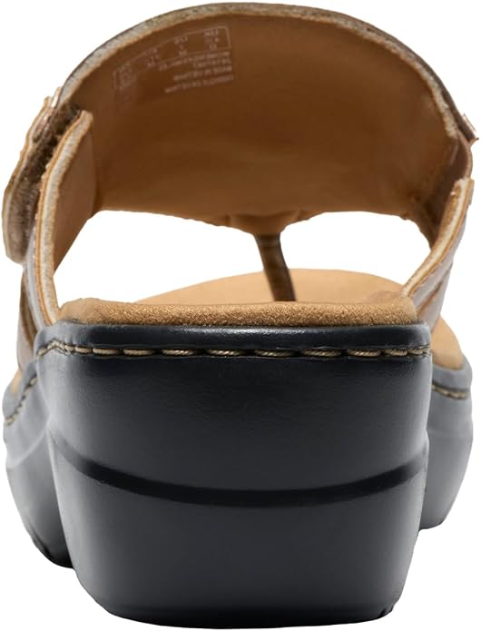 Clarks Women's Merliah2 Kyla Heeled Sandal - Gold Metallic Synthetic - Size 11