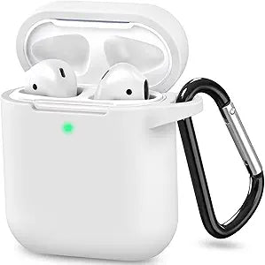 Apple - AirPods with Charging Case (2nd generation) - White MODEL MV7N2AM/A SN:H3AM5TACLX2Y (Open Box)