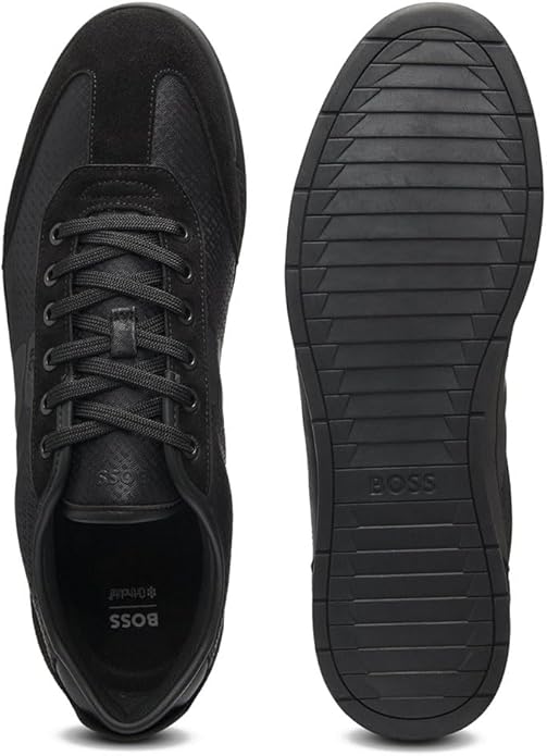 BOSS Men's Boss Nitan Nymn 10277929 Trainers Low-Profile Trainers- Sizes: 7,8,& 9