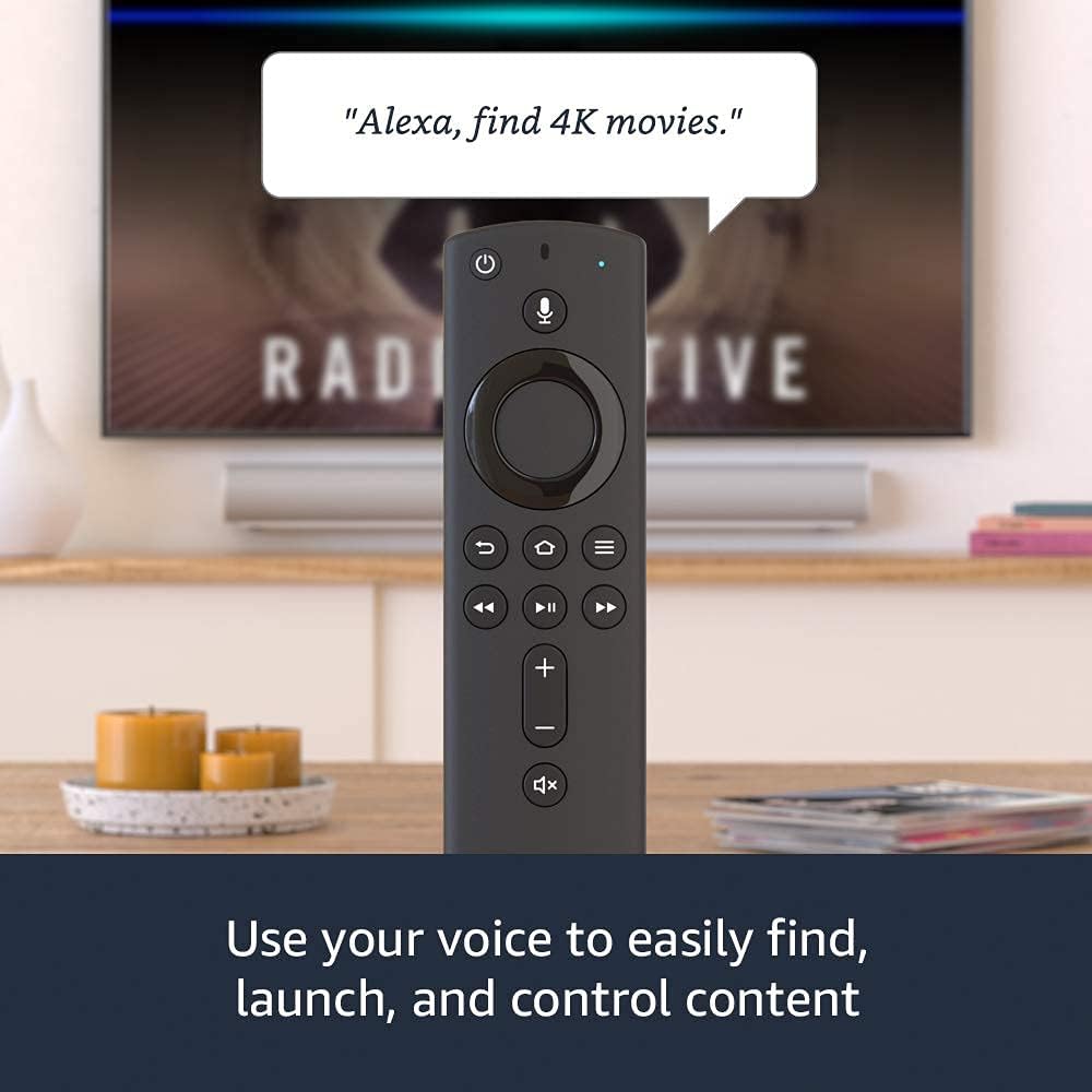 Fire TV Stick 4K streaming device with Alexa Voice Remote (includes TV controls) | Dolby Vision