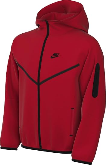 Nike Sportswear Tech Fleece Big Kids' Full-Zip Hoodie (Size: Large)