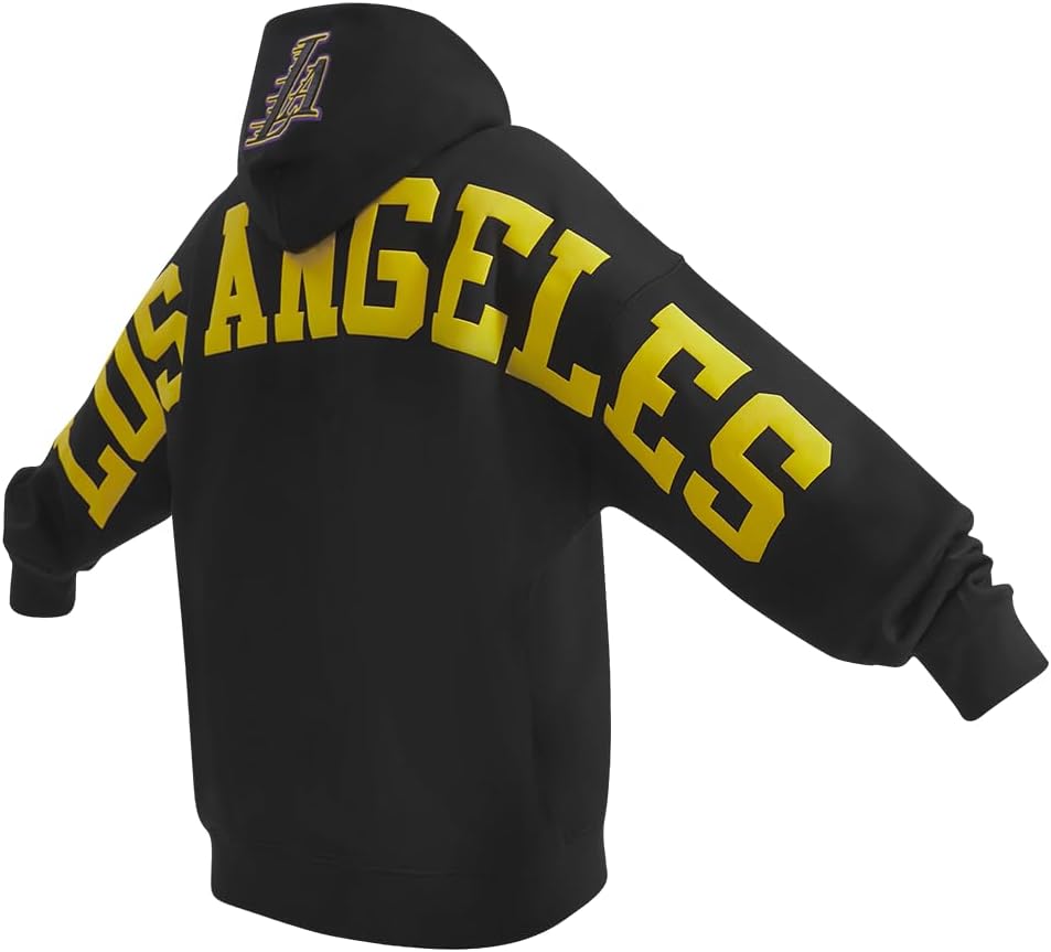 Pro Standard NBA mens Mens Nba Wingspan Fleece Pull Over Hoodie  L.A. LAKERS  XL