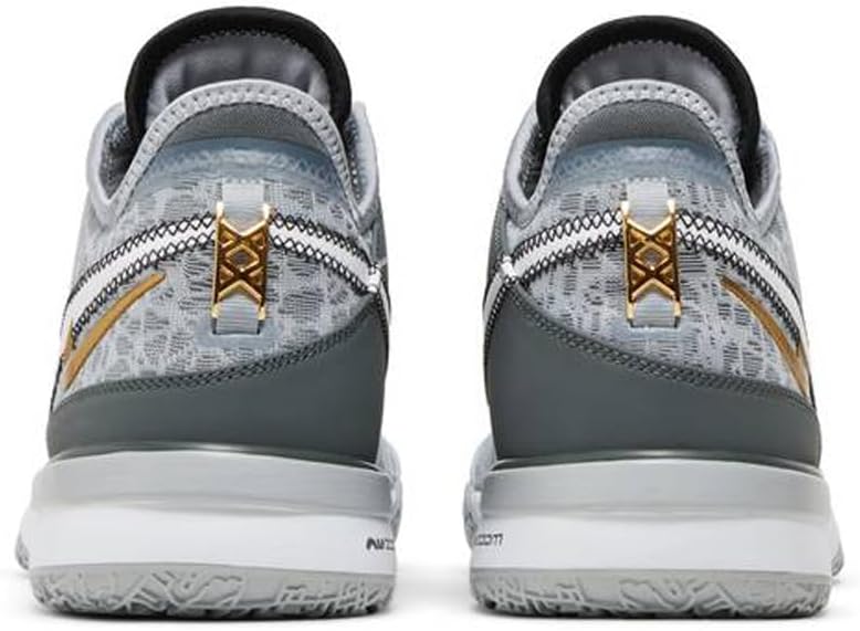 NIKE Lebron Men's NXXT Gen Basketball Shoes (Wolf Grey/White-Iron Grey-Black) Size 8