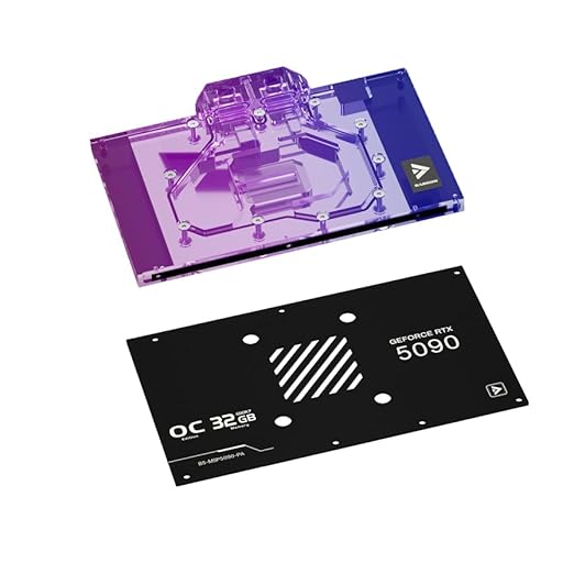 Barrow Copper GPU Water Cooling Block GPU Waterblock for MSI RTX5090 RTX5090Ti RTX5080 RTX5080Ti RTX5070 RTX5070Ti RTX5060 RTX5060Ti (for MSI RTX 5090 D 32G)