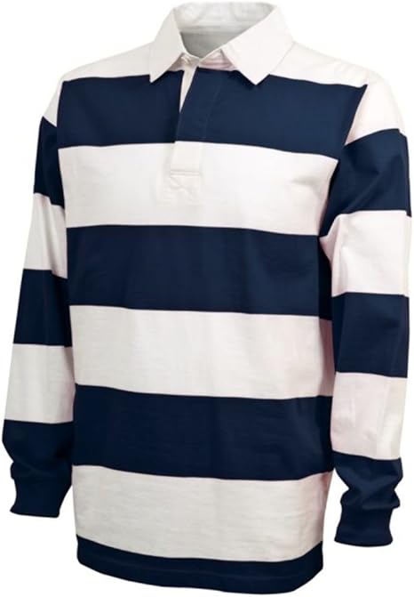 Charles River Apparel Men's Classic Rugby Shirt SIZE XX SMALL