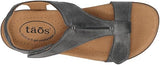Taos The Show Premium Leather Women's Sandal - Steel