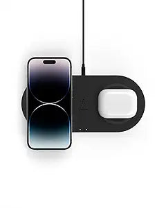 Belkin 10W Qi Dual Wireless Charging Pad - Black