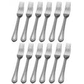 Mikasa Regent Bead 18/10 Stainless Steel Dinner Fork (Set of Twelve)