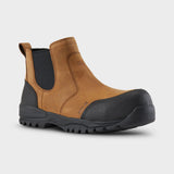 Duluth Trading Men's Grindstone 6" Pull-On Safety Toe Work Boots Size 12M