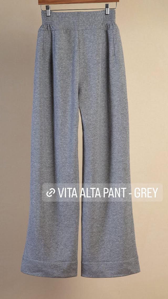 Premium Streetwear - Vita Alta Pant Grey