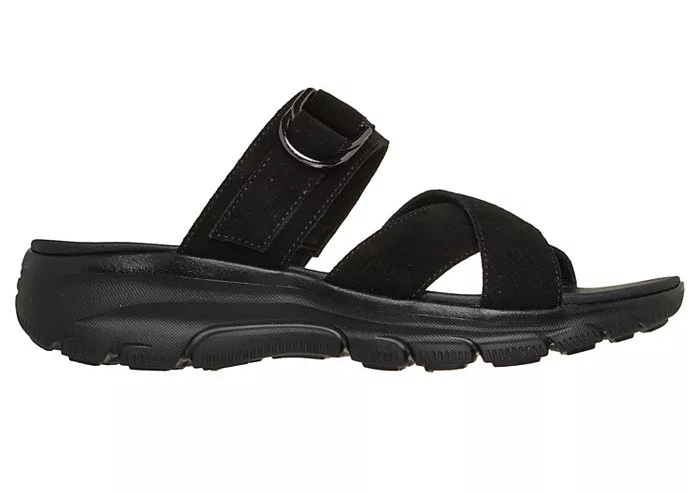 Skechers Relaxed Fit Easy Going Simply Dreamy Women's Sandals - Black - Size 9