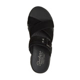 Skechers Relaxed Fit Easy Going Simply Dreamy Women's Sandals - Black - Size: 9