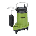 DRUMMOND 1/2 HP Submersible Sump Pump with Heavy Duty Snap-Action Float Switch, 4400 GPH