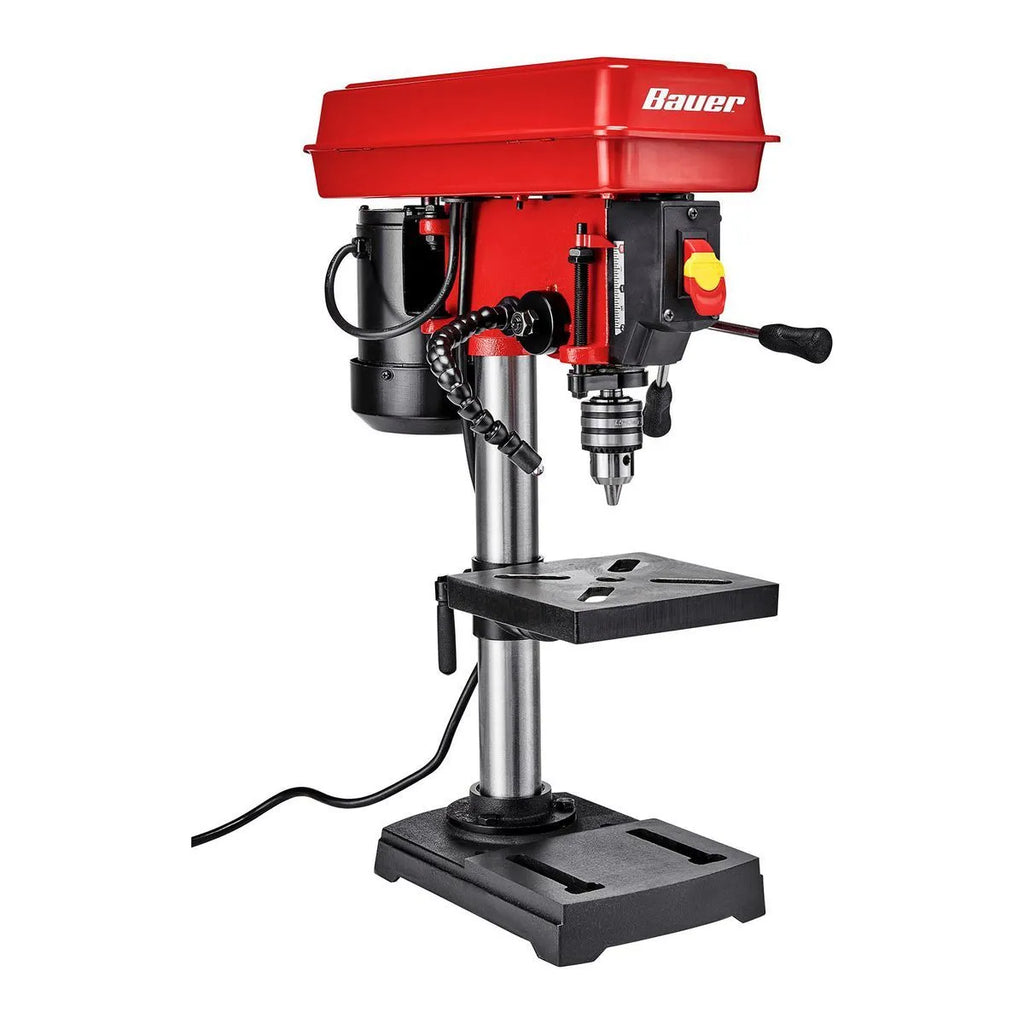 BAUER 8 in., 5-Speed Bench Drill Press