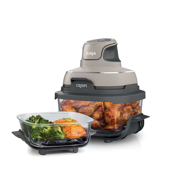 Ninja Crispi Glass Air Fryer 4-Qt, 4-in-1, Stone