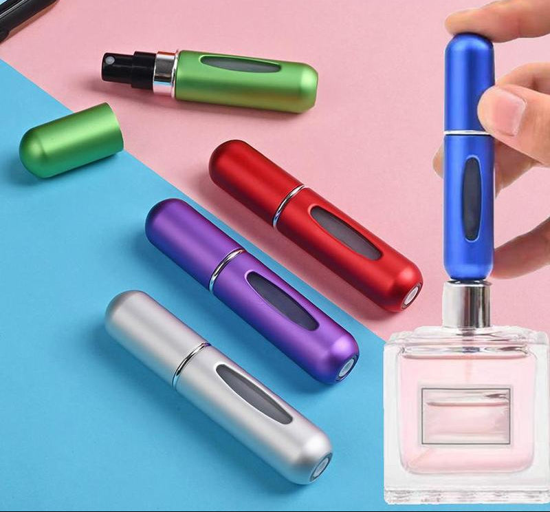 Random Color | Refillable Pocket Perfume Atomizer | Color Chosen at Random! | 1 pc