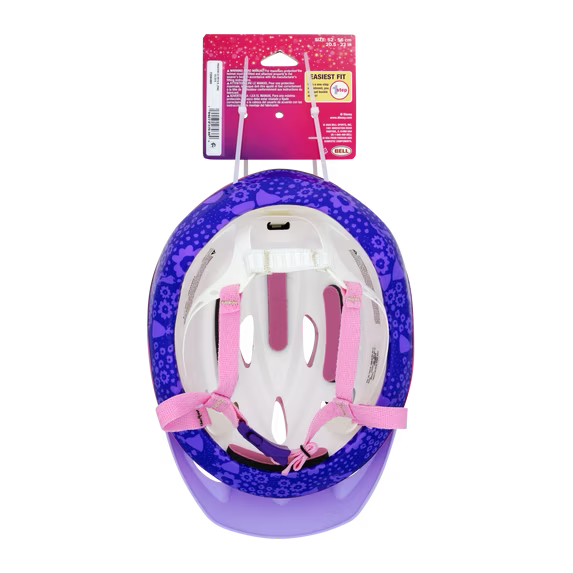 Disney Princess Kids Bike Helmet with Adjustable Fit for Ages 5+