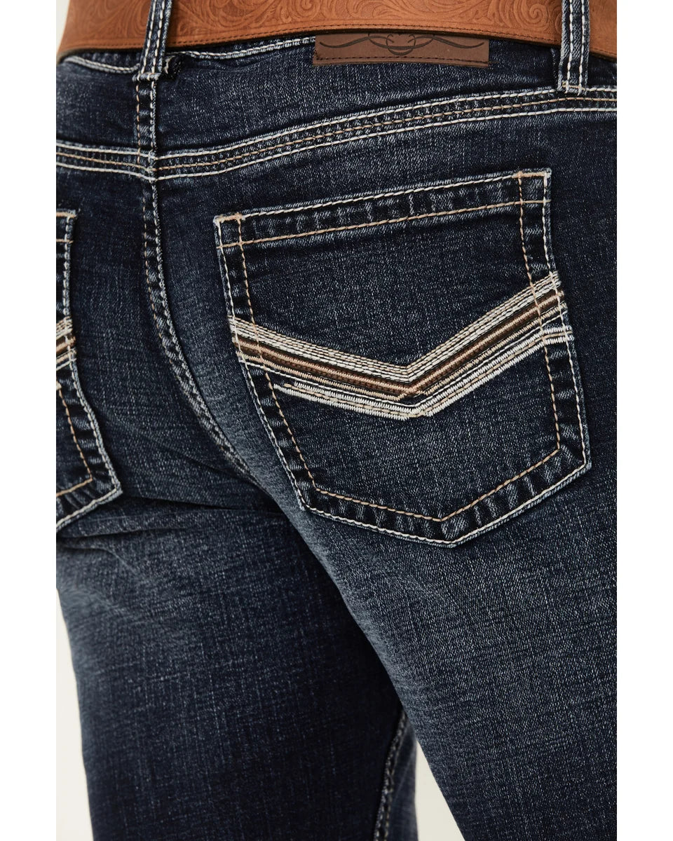 Cody James Men's Moonbeam Wash Jackson Slim Straight Stretch Denim Jeans Size 38/32