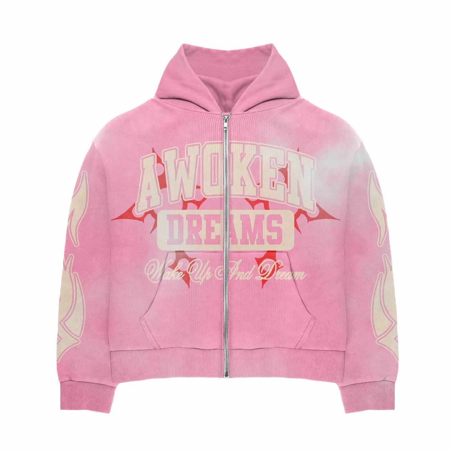 Awoken Dreams Pink Zip Up Hoodie And Sweats