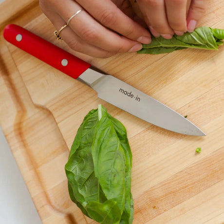 Paring Knife 3.8" · Pomme Red