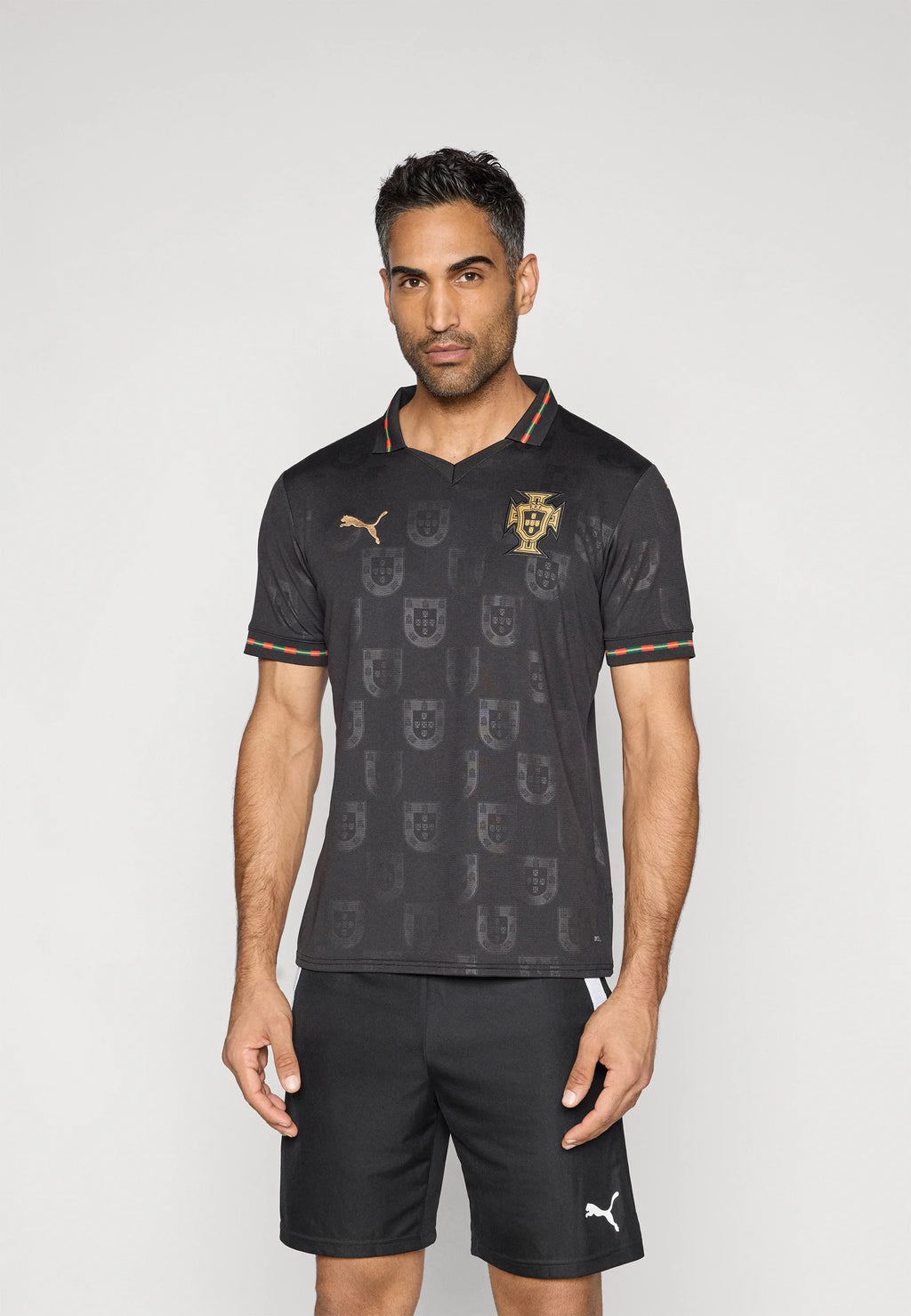 Puma Portugal 2025 SE Jersey - Black - Medium