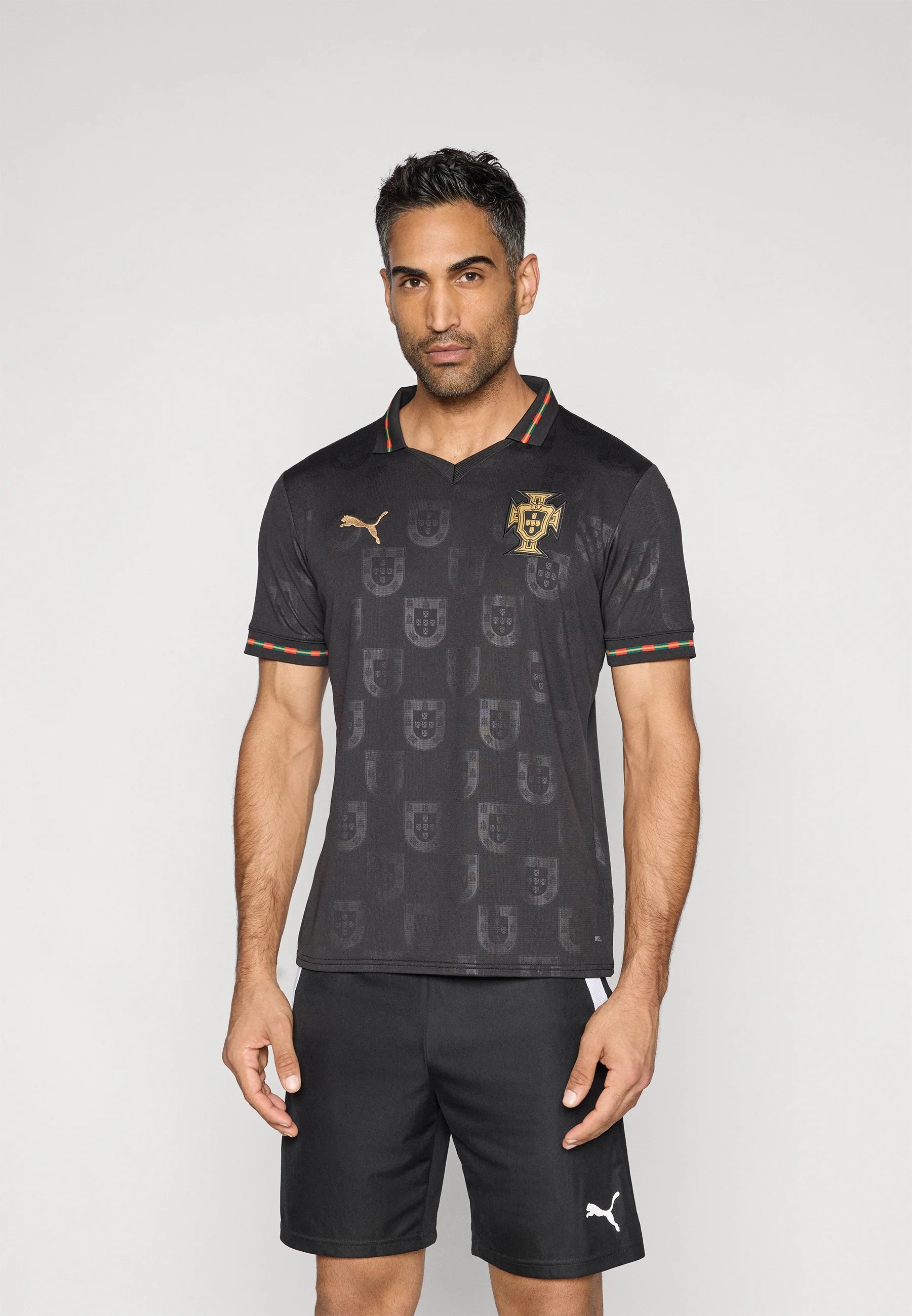Puma Portugal 2025 SE Jersey - Black - Medium
