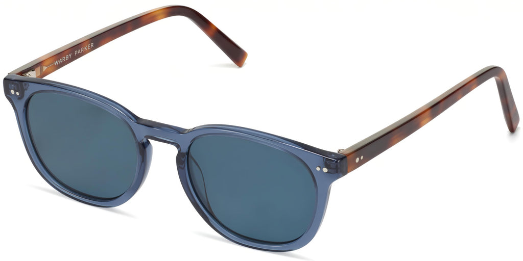 Warby Parker - Toddy (Azure Crystal with Oak Barrel) Sunglasses