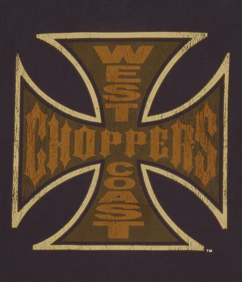 West Coast Choppers Relaxed Graphic Tee Sz XL