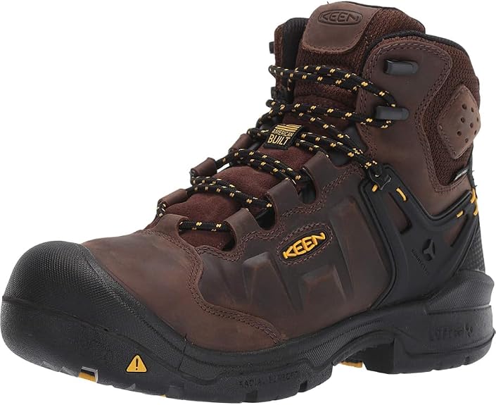 KEEN Utility Men's Dover 6" Waterproof Work Boots (Comp Toe)  Size 8D