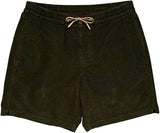 Howler Bros Men's Pressure Drop Cord Shorts - Grid/Dark Olive - Size 36